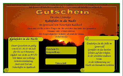 Abendkahnfahrt